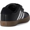 imageAdidas BabyBoys Vl Court 30 Hook ampamp Loop SneakerBlackWhiteWhite