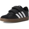 imageAdidas BabyBoys Vl Court 30 Hook ampamp Loop SneakerBlackWhiteWhite