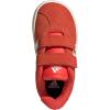imageAdidas BabyBoys Vl Court 30 Hook ampamp Loop SneakerBright RedWhiteOff White