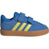 imageAdidas BabyBoys Vl Court 30 Hook ampamp Loop SneakerBright RoyalPure SulfurGum