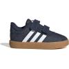 imageAdidas BabyBoys Vl Court 30 Hook ampamp Loop SneakerInkWhiteGum
