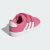 imageAdidas BabyBoys Vl Court 30 Hook ampamp Loop SneakerPink FusionWhiteGrey