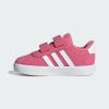 imageAdidas BabyBoys Vl Court 30 Hook ampamp Loop SneakerPink FusionWhiteGrey