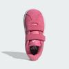 imageAdidas BabyBoys Vl Court 30 Hook ampamp Loop SneakerPink FusionWhiteGrey