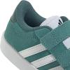 imageAdidas BabyBoys Vl Court 30 Hook ampamp Loop SneakerPowder TealWhitePreloved Teal