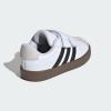 imageAdidas BabyBoys Vl Court 30 Hook ampamp Loop SneakerWhiteBlackGrey