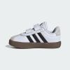 imageAdidas BabyBoys Vl Court 30 Hook ampamp Loop SneakerWhiteBlackGrey