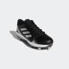 imageAdidas Womens EG5634 Baseball Shoe BlackSilverWhiteBlackSilver MetallicSilver Metallic