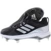imageAdidas Womens EG5634 Baseball Shoe BlackSilverWhiteBlackWhite