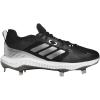 imageAdidas Womens EG5634 Baseball Shoe BlackSilverWhiteCore BlackSilver MetallicFootwear White