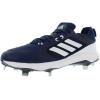 imageAdidas Womens EG5634 Baseball Shoe BlackSilverWhiteNavy BlueFootwear WhiteNavy Blue