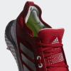 imageAdidas Womens EG5634 Baseball Shoe BlackSilverWhitePower RedSilverWhite