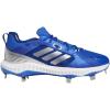 imageAdidas Womens EG5634 Baseball Shoe BlackSilverWhiteRoyal BlueSilverWhite