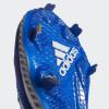 imageAdidas Womens EG5634 Baseball Shoe BlackSilverWhiteRoyal BlueSilverWhite