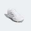 imageAdidas Womens EG5634 Baseball Shoe BlackSilverWhiteWhiteSilver MetallicSilver Metallic