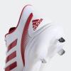imageAdidas Womens EG5634 Baseball Shoe BlackSilverWhiteWhiteTeam Power RedSolar Red