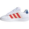 imageAdidas Womens Grand Court Alpha 00sWhitePure RubyTeam Royal Blue