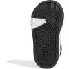 imageAdidas Womens Hoops 30 Basketball ShoeBlackWhiteGrey Six