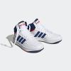 imageAdidas Womens Hoops 30 Basketball ShoeWhiteVictory BlueBetter Scarlett