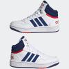 imageAdidas Womens Hoops 30 Basketball ShoeWhiteVictory BlueBetter Scarlett
