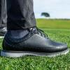 imageAdidas Womens Mc80 Spikeless Shoes GolfCore BlackDark Silver MetallicGrey Two
