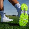 imageAdidas Womens Mc80 Spikeless Shoes GolfFootwear WhiteMatte SilverLucid Lemon