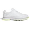 imageAdidas Womens Mc80 Spikeless Shoes GolfFootwear WhiteMatte SilverLucid Lemon
