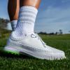 imageAdidas Womens Mc80 Spikeless Shoes GolfFootwear WhiteMatte SilverLucid Lemon