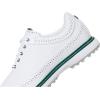 imageAdidas Womens Mc80 Spikeless Shoes GolfFootwear WhiteSilver MetalicCollegiate Green