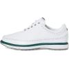 imageAdidas Womens Mc80 Spikeless Shoes GolfFootwear WhiteSilver MetalicCollegiate Green