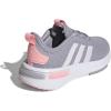 imageadidas BabyBoys Racer Tr23 SneakerGlory GreyIridescentPink Spark