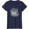 imageadidas Badge of Sport Basketball On Fire Graphic TShirtNavy Blue