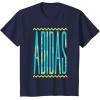 imageadidas Badge of Sport Statement Tropical 90s Graphic TShirtNavy Blue
