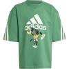 imageadidas Boys Disney Mickey Mouse TShirtPreloved GreenOff White