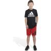 imageadidas Boys Elastic Waistband Performance ShortsBetter Scarlet