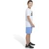 imageadidas Boys Elastic Waistband Performance ShortsBlue Fusion