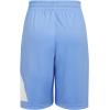 imageadidas Boys Elastic Waistband Performance ShortsBlue Fusion