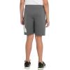 imageadidas Boys Elastic Waistband Performance ShortsDark Grey