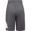 imageadidas Boys Elastic Waistband Performance ShortsGrey Five