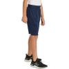imageadidas Boys Elastic Waistband Performance ShortsNavy Blue
