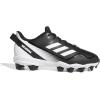imageadidas Boys Icon 7 Md Baseball ShoeBlackWhiteWhite