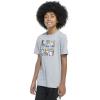 imageadidas Boys Short Sleeve Graphic TShirtHeather Grey Baseball Cards