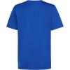 imageadidas Boys Short Sleeve Poly Athlete Graphic Tee ShirtTeam Royal Blue