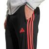 imageadidas Boys Tiro 25 Essentials Training PantsBlackSemi Lucid Red