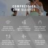 imageadidas Compression Arm Sleeves Lightweight TemperatureRegulating Compression SleevesWhite
