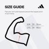 imageadidas Compression Arm Sleeves Lightweight TemperatureRegulating Compression SleevesWhite V1