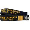 imageadidas Custom Embroidered Black Belt for Martial Arts  Taekwondo Karate Judo and Jiu Jitsu