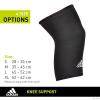 imageadidas Elbow Support Sleeve  Seamless and Smooth Elbow Support for Training Competitions and General Fitness  Ergonomic Design Nylon Trim  Durable ampamp Breathable  Black Red Logo Largeadidas Knee Support