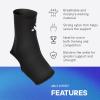 imageadidas Elbow Support Sleeve  Seamless and Smooth Elbow Support for Training Competitions and General Fitness  Ergonomic Design Nylon Trim  Durable ampamp Breathable  Black Red Logo Largeadidas Ankle Support
