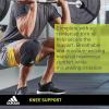 imageadidas Elbow Support Sleeve  Seamless and Smooth Elbow Support for Training Competitions and General Fitness  Ergonomic Design Nylon Trim  Durable ampamp Breathable  Black Red Logo Largeadidas Knee Support